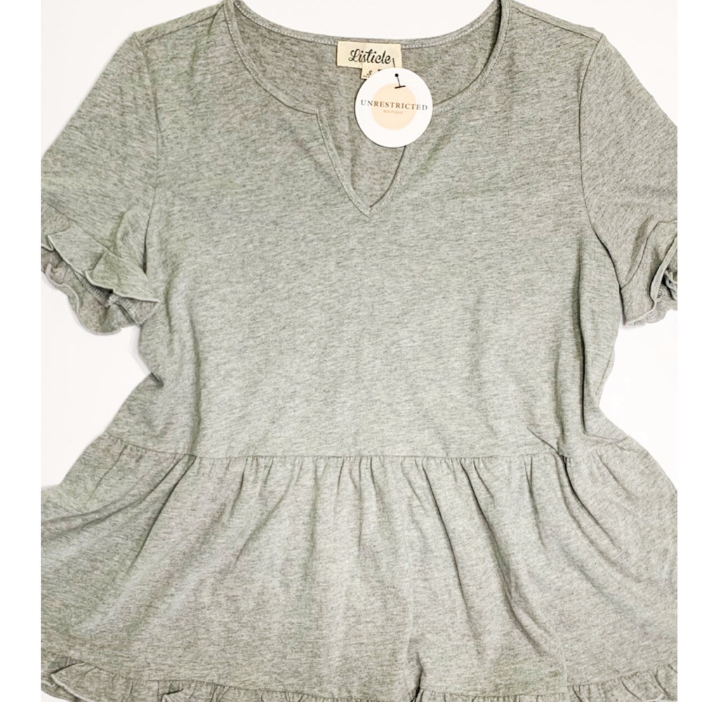 Peplum top